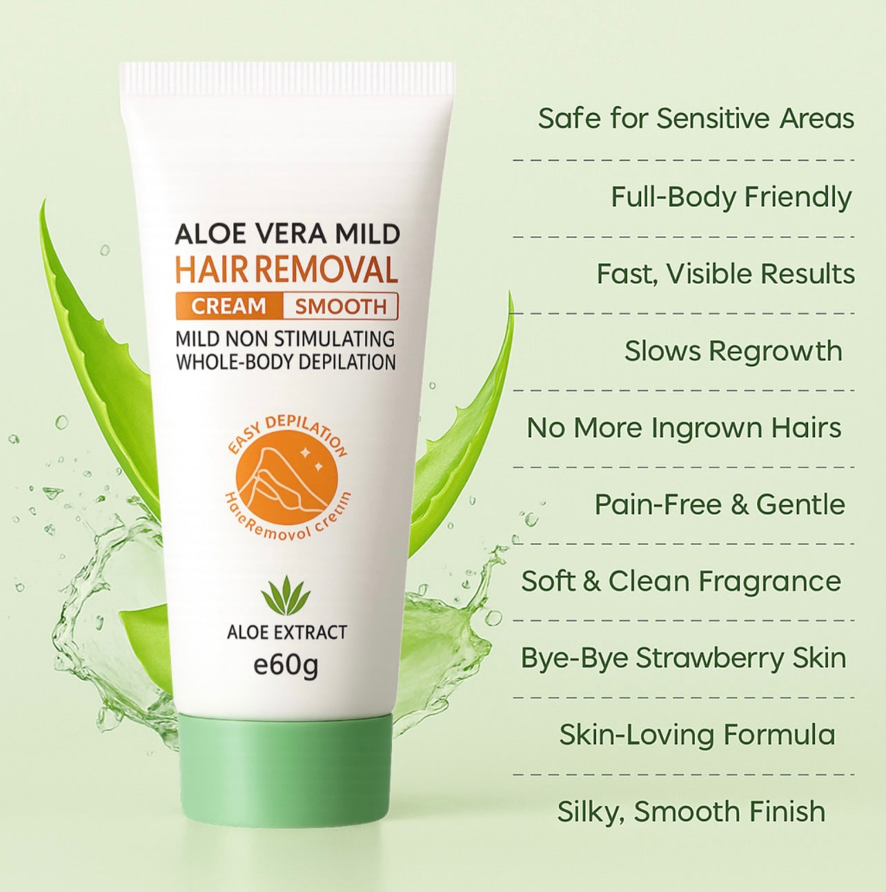 AloePure Smooth Hair Removal Cream